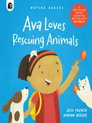 cover image of Ava Loves Rescuing Animals